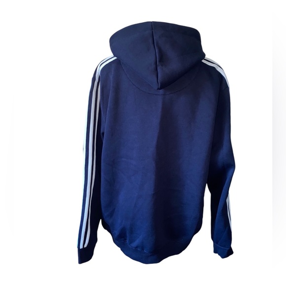 Adidas Forever Sport Navy 3 stripe full zip jacket NWOT (read description) - Picture 5 of 9